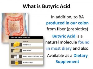 Butyric Acid From Bacteria