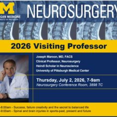 Maroon Mich Lecture July 2026